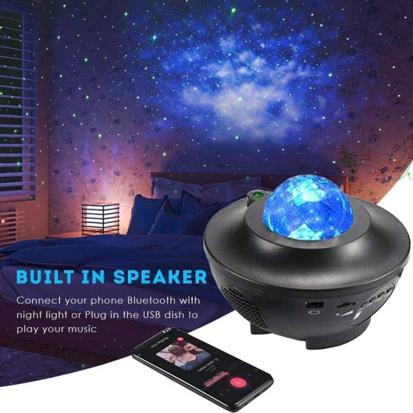 Colorful Starry Sky Galaxy Projector Nightlight